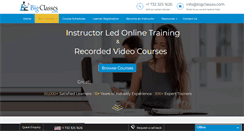 Desktop Screenshot of bigclasses.com